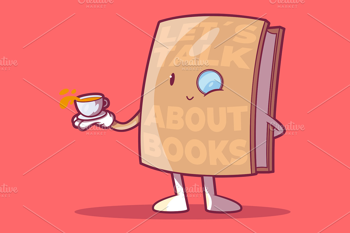 Talk About Books!, an Education Illustration by pedrors