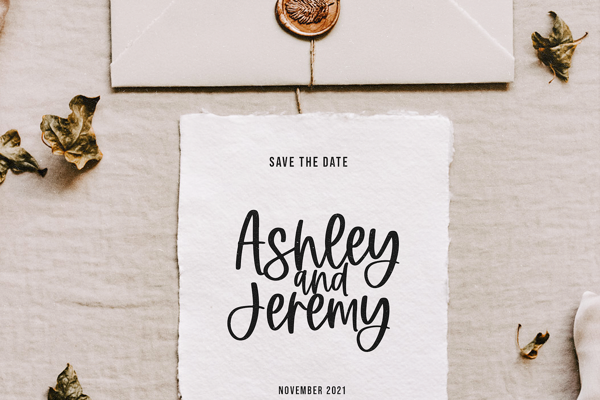 Holiday Wishes | Modern Script Font, a Script Font by KA Designs (Photo 2 of 13)