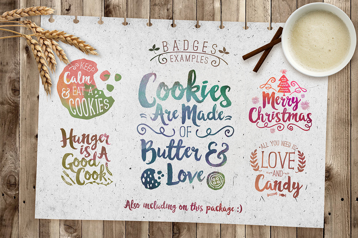 Hazelnut Typeface + Bonus Extras preview 3