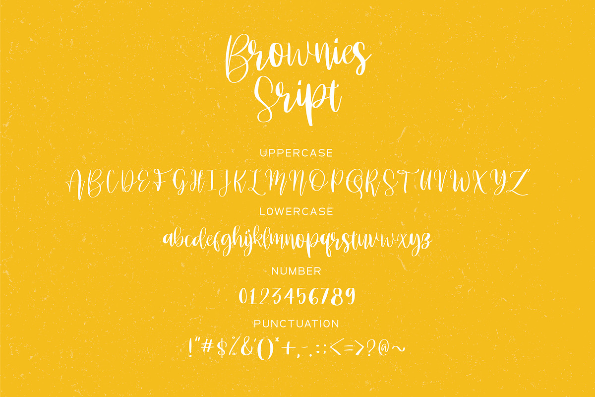 Brownies Script, a Script Font by Pustudio (Photo 2 of 7)