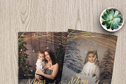 Christmas Card Template, a Card Template by Rovena Design (Thumbnail 4 of 4)