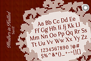 Heather knit - Stitch Font Bundle, a Script Font by Setara Langit CreativeStd (Thumbnail 12 of 14)