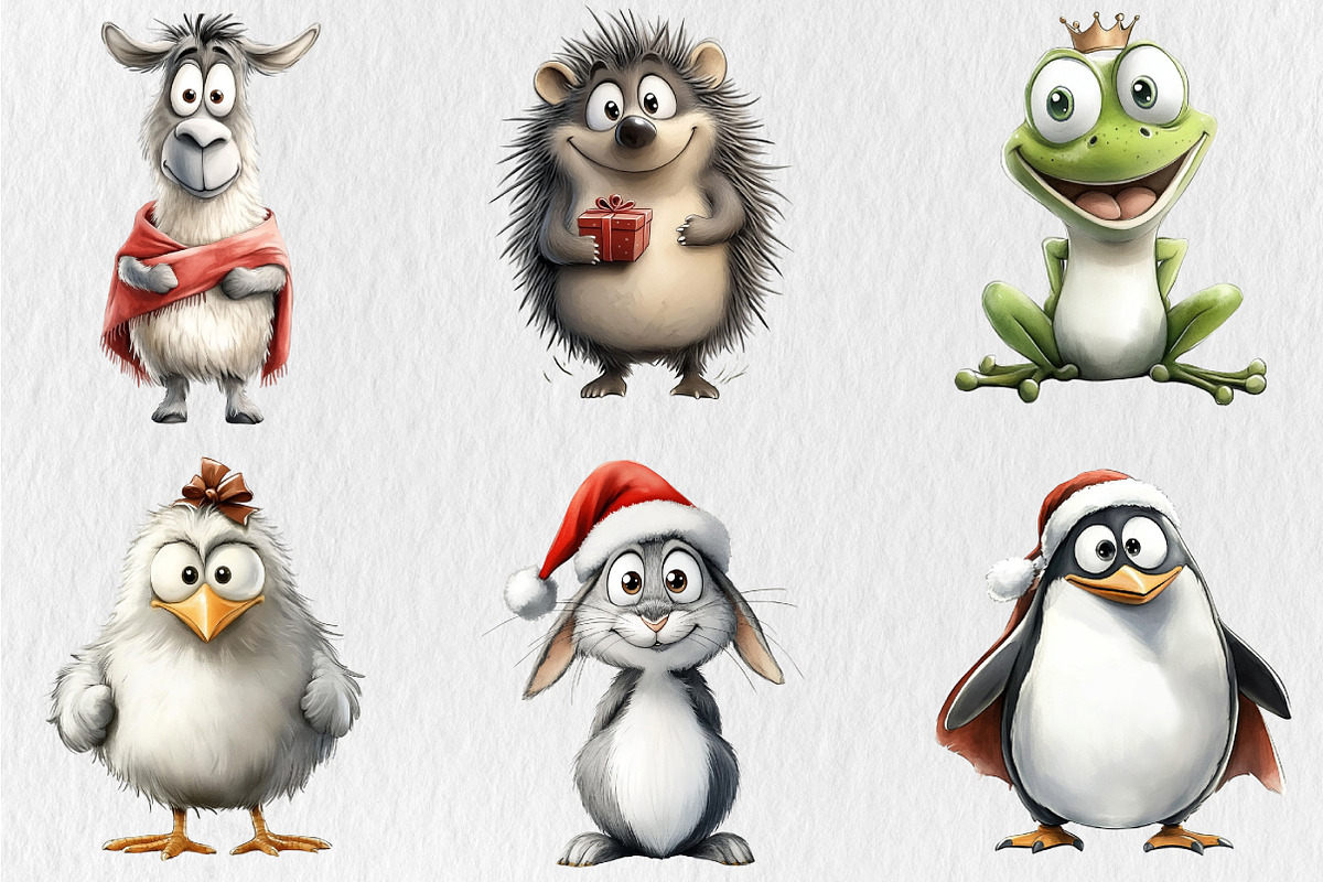 Quirky Animals PNG Clipart, a Seasonal Illustration by Rose Art (Photo 4 of 6)