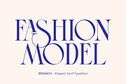 BRANCH - Elegant Serif Typeface, a Serif Font by zeenesia (Thumbnail 7 of 16)