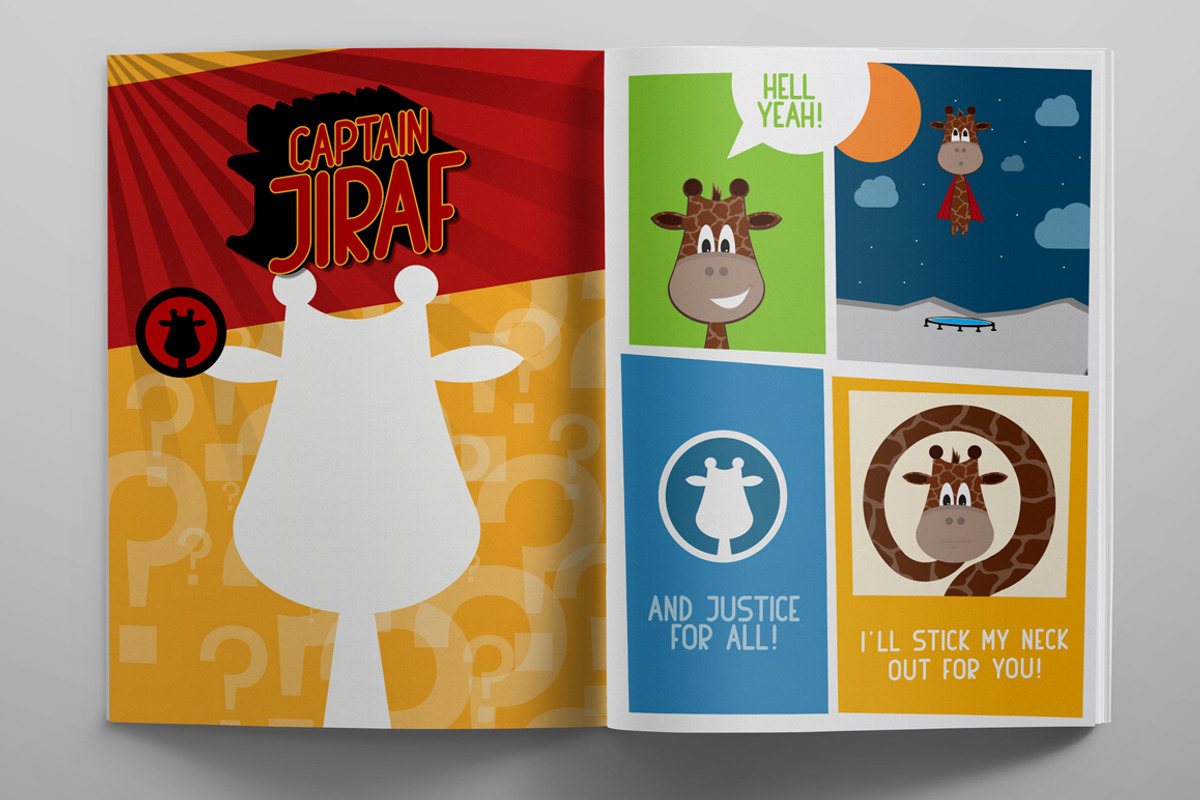 Jiraf Typeface preview 3