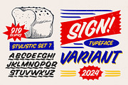 Brosign Brush Typeface, a Handwritten Font by alit design (Thumbnail 16 of 20)