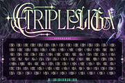 Theravin - Dark Tribal, a Serif Font by Artisan Themes (Thumbnail 7 of 12)