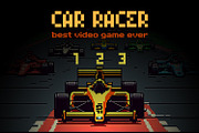Voxel - Classic Arcade Gaming Font, a Blackletter Font by OWPictures (Thumbnail 6 of 10)