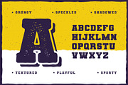 College Dropout, a Slab Serif Font by Dead Moose Studio (Thumbnail 4 of 12)