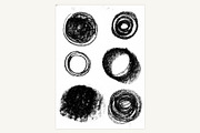 33 Charcoal hand painted elements, a Texture Graphic by My watercolor shop (Thumbnail 6 of 8)