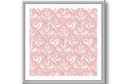 Seamless Vector Oriental Pattern, a Decorative Illustration by FineArtStudio (Thumbnail 3 of 3)