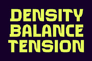 Baqer – Raw Geometry Display Font, a Sans Serif Font by ESEM (Thumbnail 2 of 5)