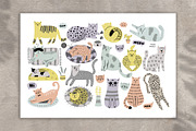 Cats and dogs! Set-2, a Background Graphic by Alona Savchuk (Thumbnail 3 of 16)