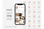 100 Candle Instagram Story Highlight, a Social Media Template by PatternLab. (Thumbnail 3 of 9)