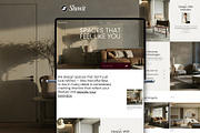 Showit Website for Interior Designer, an App Template by Digital&Chic (Thumbnail 1 of 8)