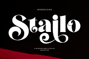 Stailo, a Serif Font by zaaintype (Thumbnail 1 of 12)
