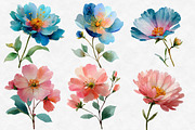 spring wildflower clipart, an Illustration by Designworld (Thumbnail 2 of 5)