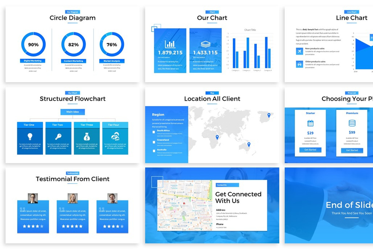 Digital - Powerpoint Template, a Presentation Template by SlideFactory