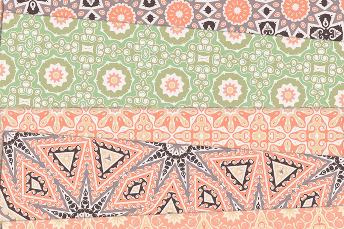 Confession Time Papers 2, a Pattern Graphic by Adriana Ferrari (Photo 3 of 4)