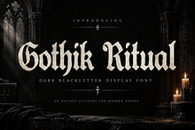 Gothik Ritual — Timeless attitude.