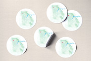 Watercolor Map of Georgia, an Illustration by Beloved Paper (Thumbnail 5 of 6)