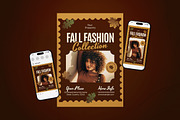 Fall Fashion Collection Flyer Set, a Flyer Template by The Good Store (Thumbnail 1 of 2)