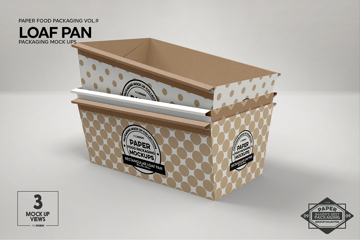 VOL.9: Food Box Packaging Mockups, a Cups & Container Mockup by INCDesign (Photo 6 of 21)