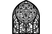 Black Floral Mandala Bundle, an Illustration by Designer_Momina (Thumbnail 10 of 20)