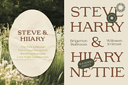 Halmera Thornwood- Serif Font Family, a Serif Font by Setara Langit CreativeStd (Thumbnail 9 of 12)