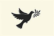 Peace Dove Silhouette Bundle, an Illustration by BIPLOB EXPERT (Thumbnail 9 of 21)