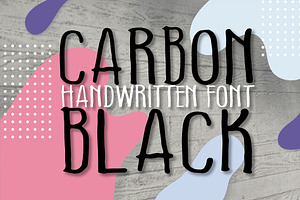 Carbon Black Font