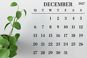 2027 Large MON-SUN 12x12 Calendar, a Stationery Template by Running With Foxes (Thumbnail 5 of 5)