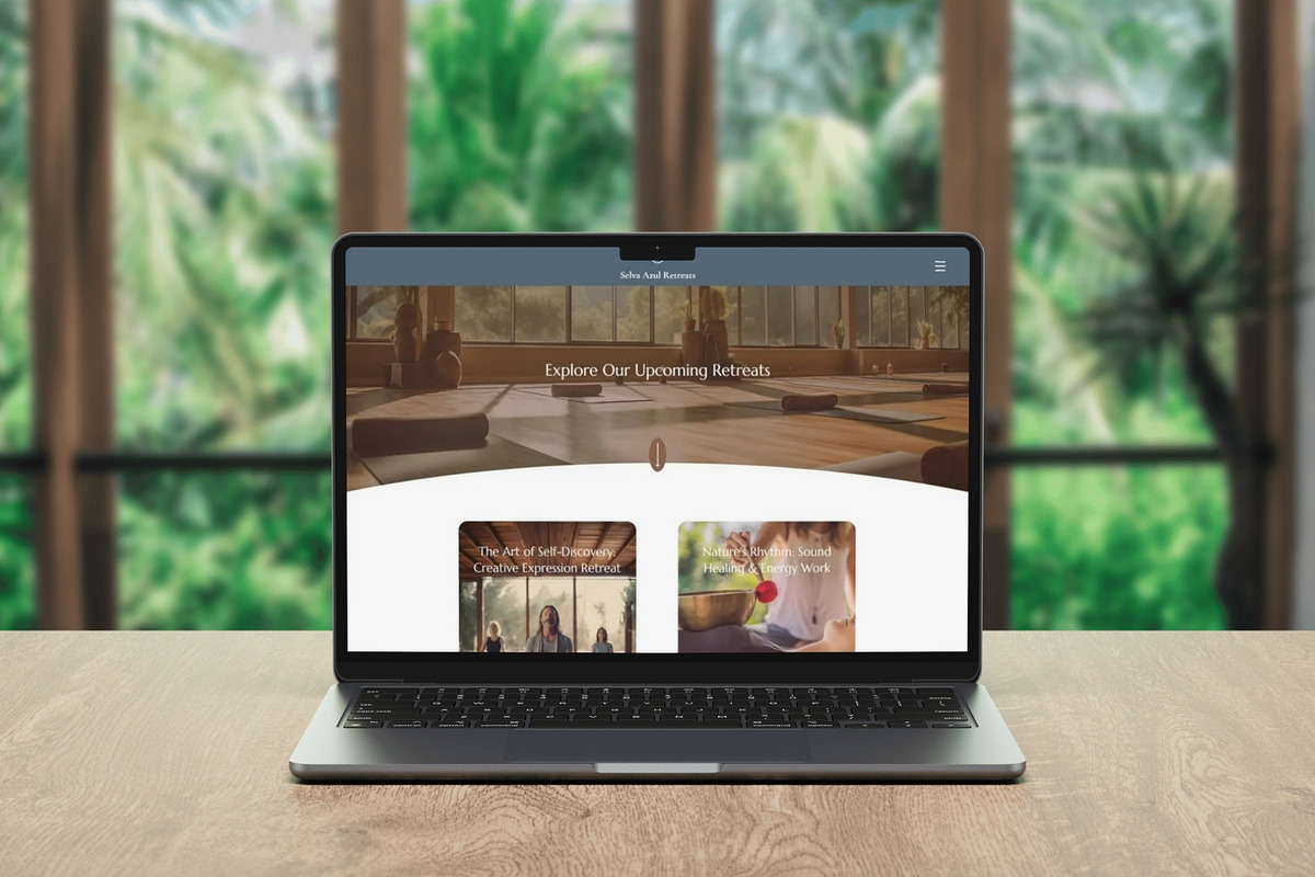 Retreat Center Website Template preview 3