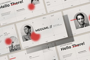 Megumi Brand Strategy - Powerpoint, a Presentation Template by Surotype (Thumbnail 1 of 10)