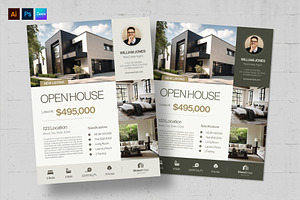 Real Estate Property Listing Sheet, a Flyer Template by BrandPacks