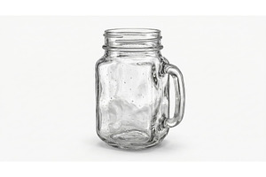 Empty Glass Jar for Logos, an Object Illustration by CREATIVEDEF