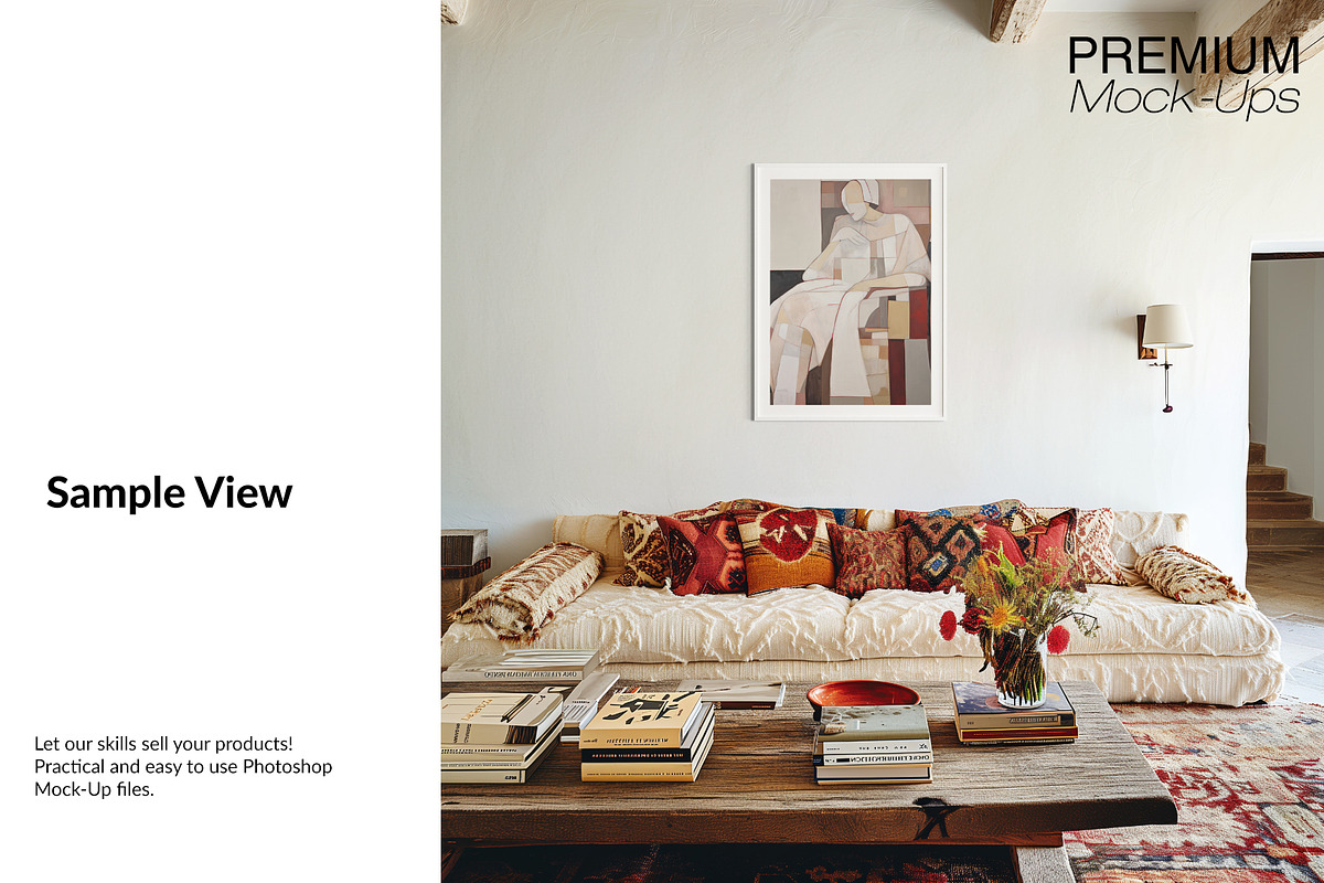Bundle 44 Frames & Wallpaper Mockups, a Household Mockup by mock-ups (Photo 26 of 34)