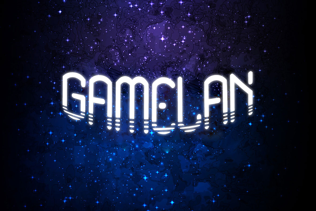 Gamelan Font