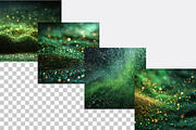 Green Glitter Dust St Patricks Backd, a Pattern Graphic by SVGArt (Thumbnail 4 of 8)