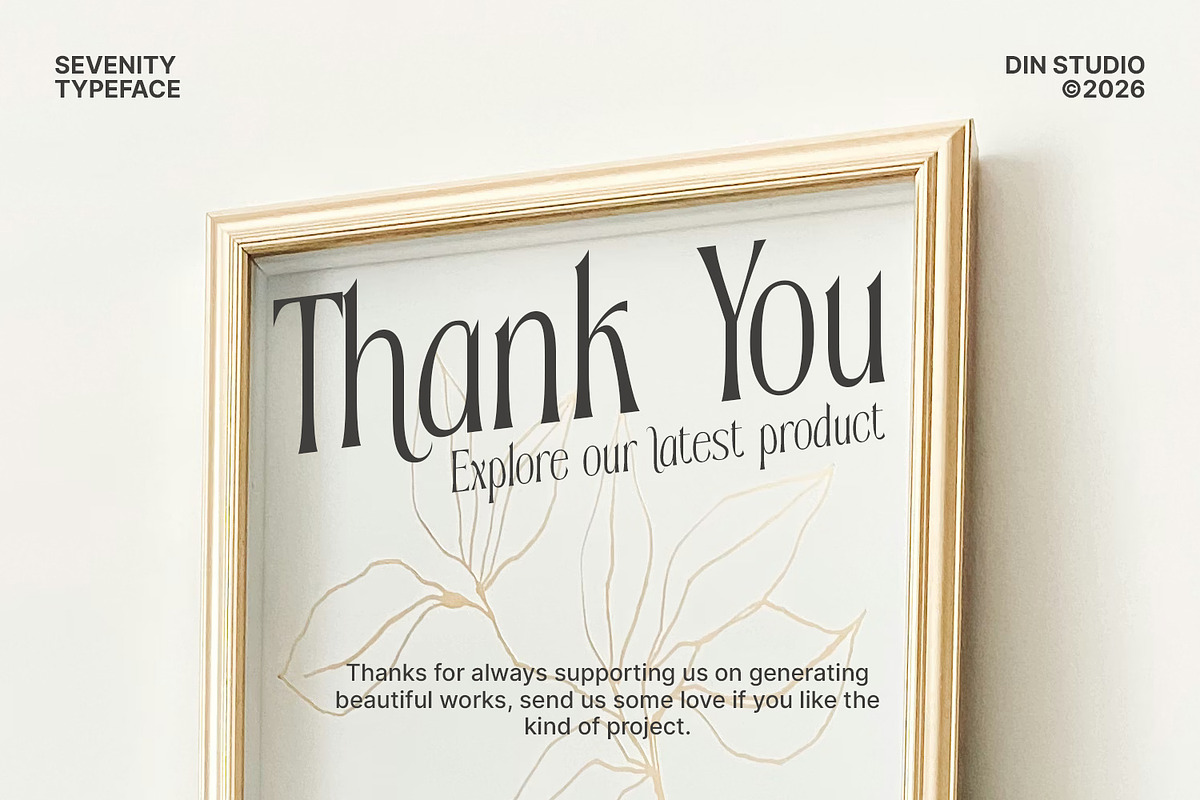 Sevenity, a Serif Font by din-studio.com (Photo 11 of 11)