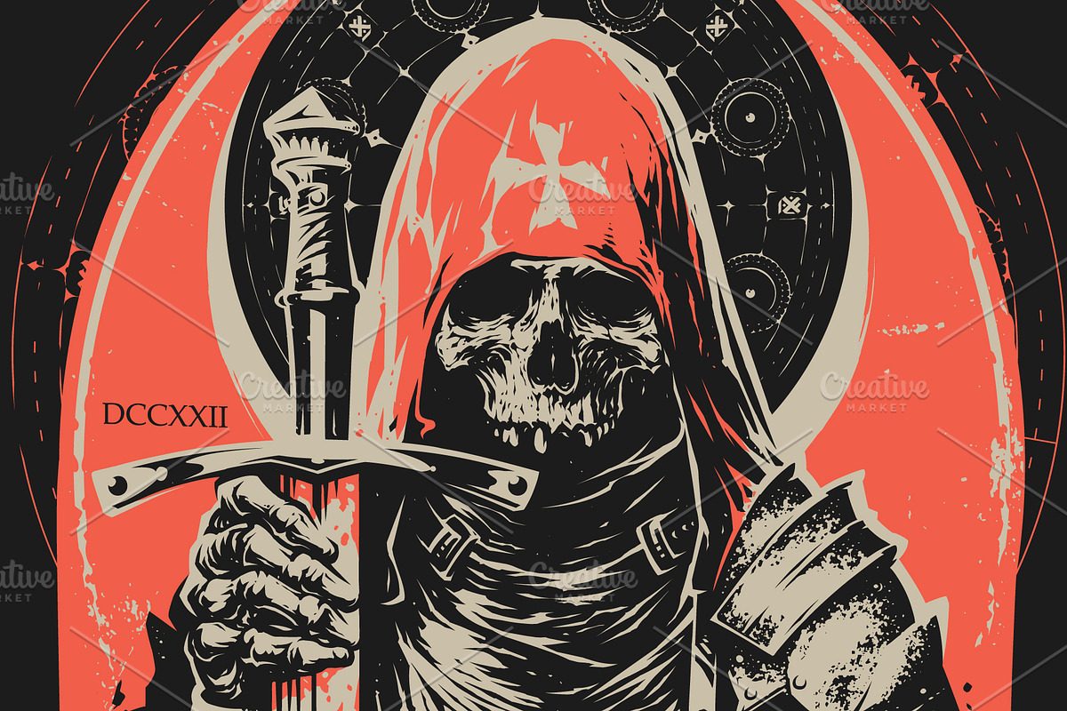 Templar, a Person Illustration by daver2002ua (Photo 1 of 2)