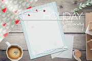 True Light Winter Berry Stationery, a Stationery Template by Essqué Productions (Thumbnail 1 of 2)
