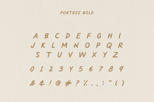 Portree Handwritten Sans Serif