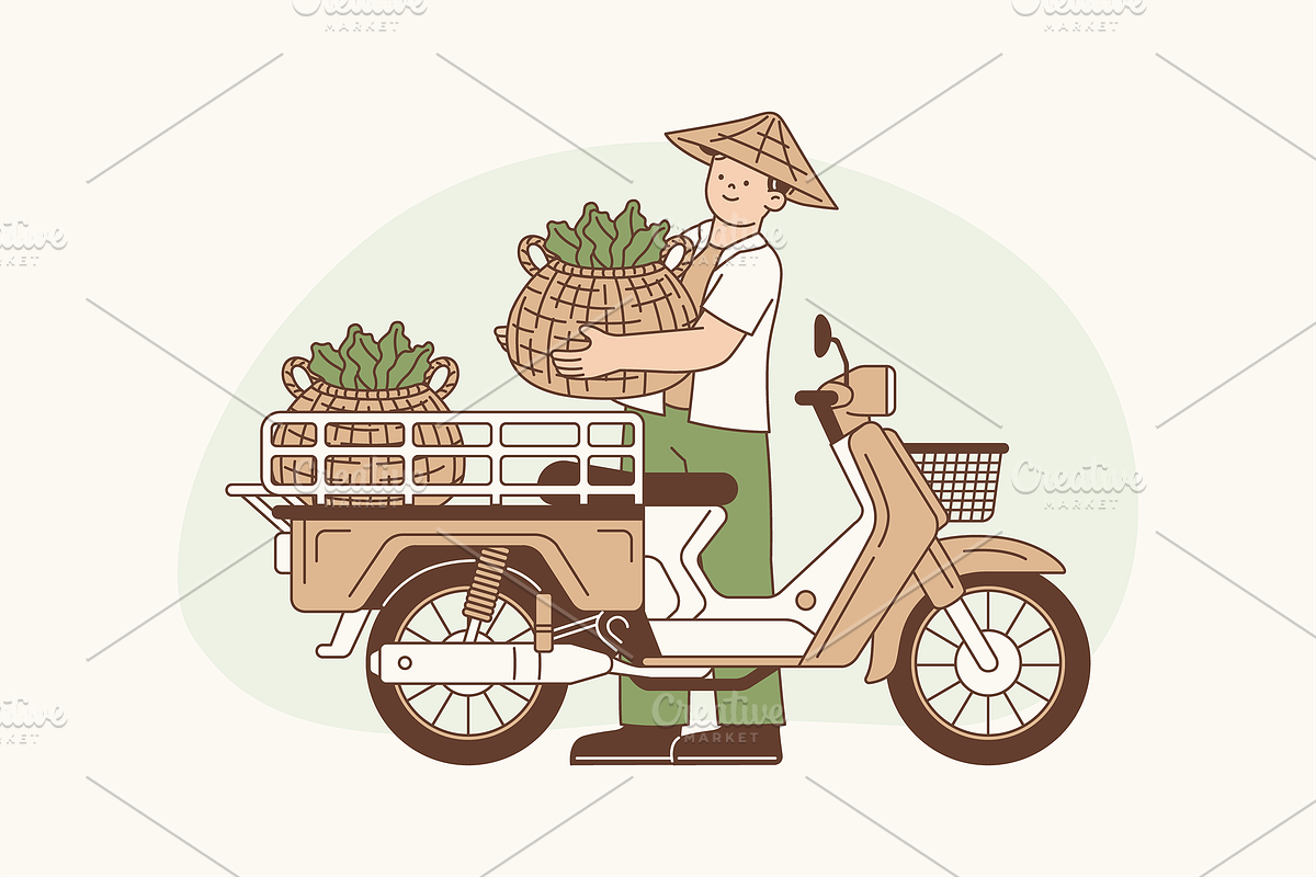 Local & Fresh Illustration, an Object Graphic by Jump Studio (Photo 3 of 12)