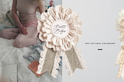 Rosette Badges: Pin Ribbons Pack, an Object Graphic by Purple (Thumbnail 8 of 11)