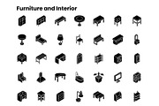 2000+ Isometric Icons Set, an Outline Icon by Brickclay (Thumbnail 14 of 37)