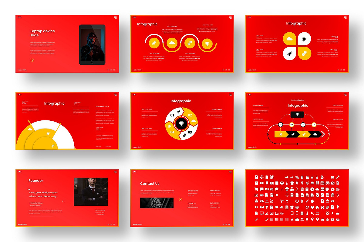 Raditya – Business PowerPoint, a Presentation Template by Dens Creative Studio (Photo 5 of 6)