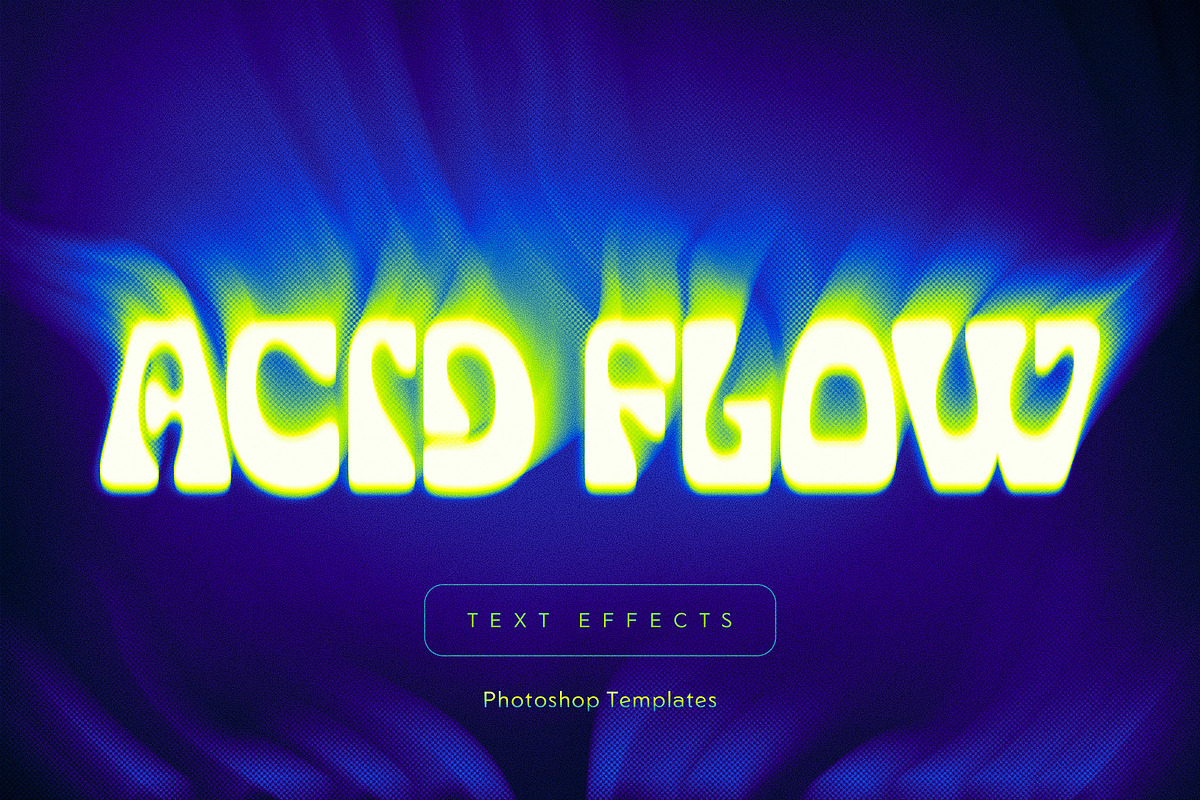 Twisted Halftone Text Effects, a Layer Style Add-On by Andrew Skoch Design (Photo 6 of 9)