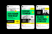 Green Year Recap Instagram Post, a Social Media Template by Neermana (Thumbnail 2 of 4)