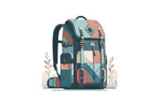 Adventure Hiking Bag Icons, an Object Graphic by yasushie (Thumbnail 16 of 16)